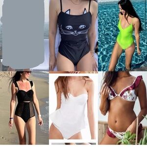 5 in 1. 5 bikinis swimsuits